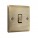 Saxby Antique Brass - 10AX Switches