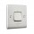 Saxby Brushed Chrome - Fan Isolators