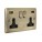 Saxby - Antique Brass USB Sockets