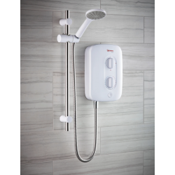 Redring - Pure RPS8 8.5kW instantaneous electric shower (white)