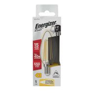 ENERGIZER DIMMABLE 5W LED SES-E14 CANDLE FILAMENT 2700K (WARM WHITE)