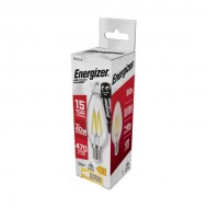 ENERGIZER 4W FILAMENT LED CANDLE E14 WARM WHITE 2700K 470 LUMENS