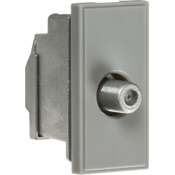 SATELLITE F-TYPE TV GREY MODULE 50MM X 25MM