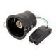 SAXBY ShieldONE 75 FIRE-RATED CAN DOWNLIGHT, BEZELS SOLD SEPERATELY (10 DIFFERENT COLOURS AVAILABLE)