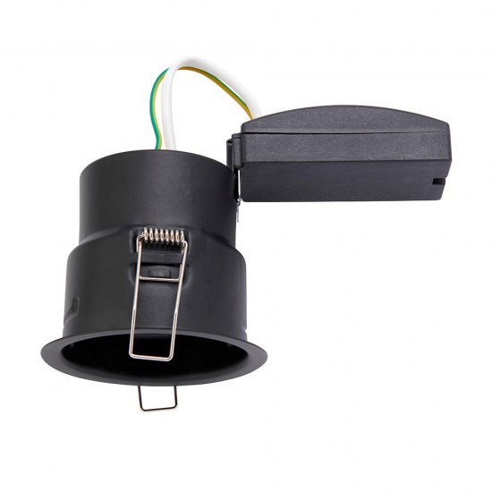 SAXBY ShieldONE 75 FIRE-RATED CAN DOWNLIGHT, BEZELS SOLD SEPERATELY (10 DIFFERENT COLOURS AVAILABLE)