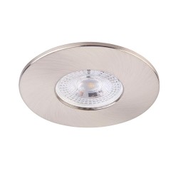 SAXBY IP20 ShieldONE 75 BEZEL FIXED - SATIN NICKEL