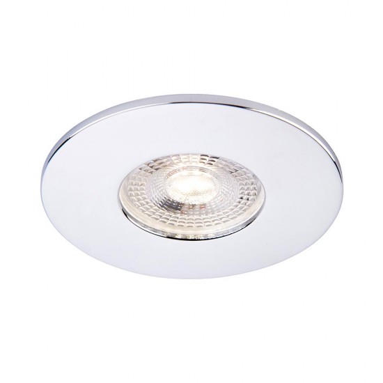 SAXBY IP20 ShieldONE 75 BEZEL FIXED - POLISHED CHROME