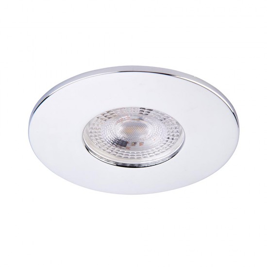 SAXBY IP20 ShieldONE 75 BEZEL FIXED - POLISHED CHROME