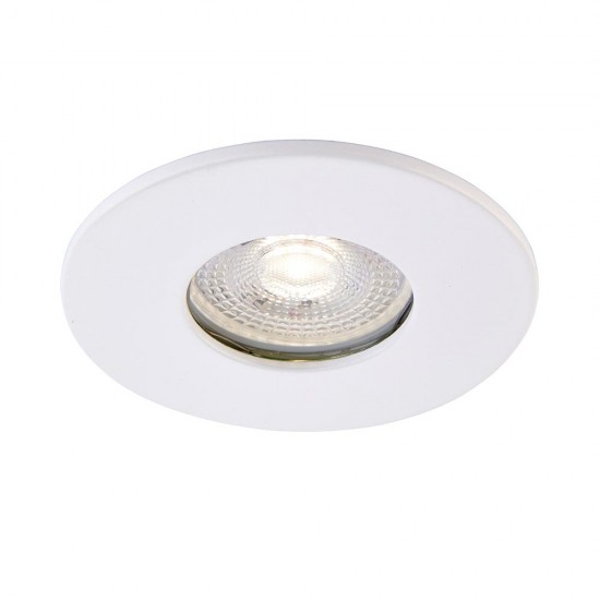 SAXBY IP65 ShieldONE 75 BEZEL FIXED - WHITE