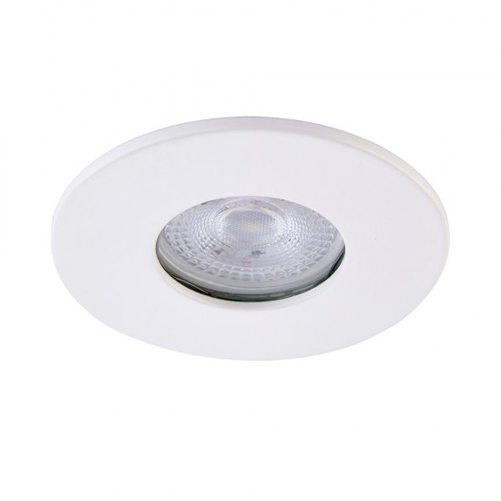 SAXBY IP65 ShieldONE 75 BEZEL FIXED - WHITE