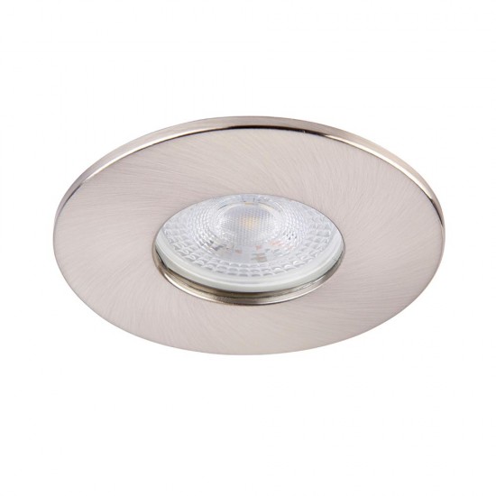 SAXBY IP65 ShieldONE 75 BEZEL FIXED - SATIN NICKEL