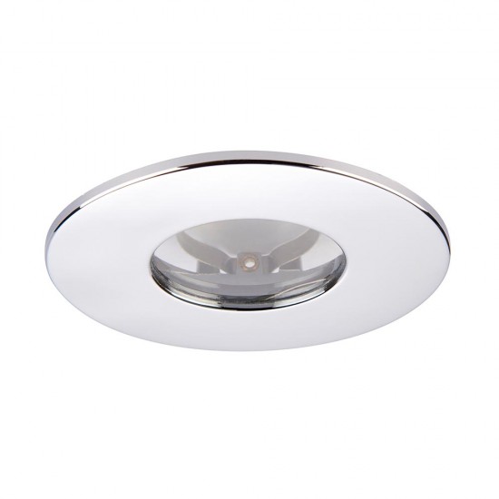 SAXBY IP65 ShieldONE 75 BEZEL FIXED - POLISHED CHROME