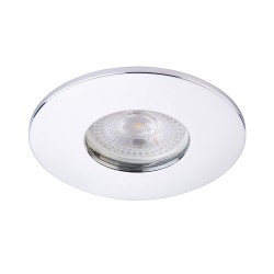 SAXBY IP65 ShieldONE 75 BEZEL FIXED - POLISHED CHROME