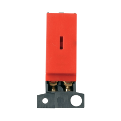 MINIGRID 13A DP KEY SWITCH MODULE (RED)