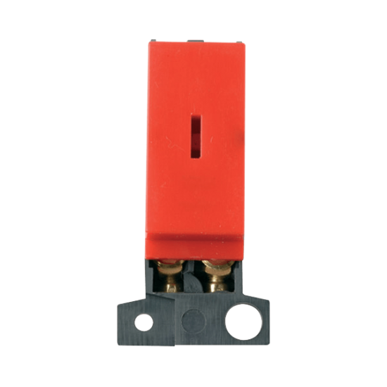 MINIGRID 13A DP KEY SWITCH MODULE (RED)