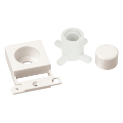 MINIGRID DIMMER MODULE MOUNTING KIT (POLAR WHITE)