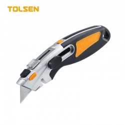 TOLSEN DOUBLE FUNCTION KNIFE QUICK CHANGE BLADE
