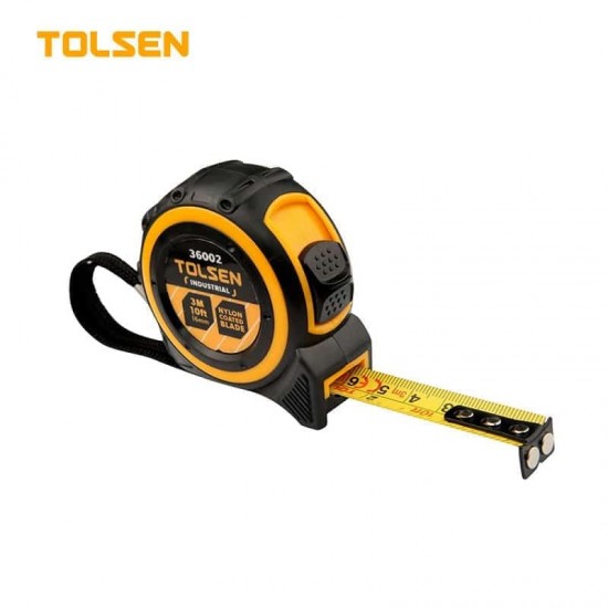 TOLSEN TAPE MEASURE 5M/16FT X 25MM BLADE ABS