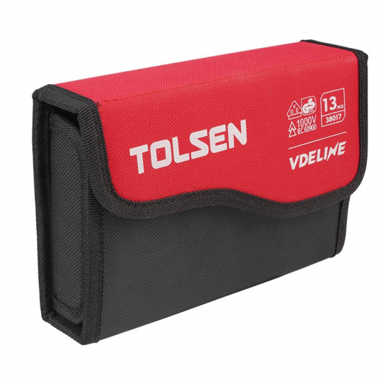 TOLSEN 13 PIECE VDE SCREWDRIVER SET