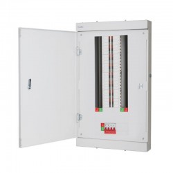 FUSEBOX TPN 16 WAY DIS BOARD 125A 4P MAIN SWITCH
