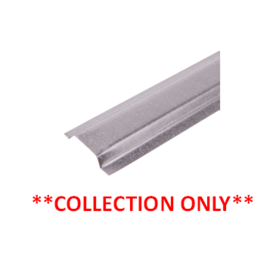 0.5 INCH (12MM) METAL CAPPING 2M LENGTH ***COLLECTION ONLY***