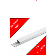 UNIVOLT 16MM X 25MM YT2 WHITE TRUNKING (3M LENGTH) ***PICK UP FROM STORE ONLY***