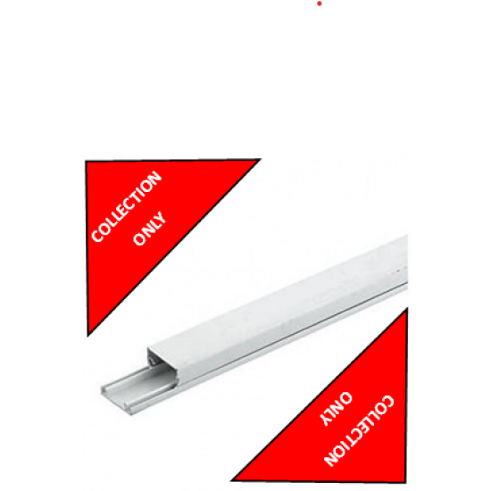 UNIVOLT 16MM X 25MM YT2 WHITE TRUNKING (3M LENGTH) ***PICK UP FROM STORE ONLY***