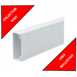 UNIVOLT 16MM X 40MM YT3 WHITE TRUNKING (3M LENGTH) ***PICK UP FROM STORE ONLY***