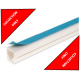 UNIVOLT 16MM X 16MM YT1 SELF ADHESIVE WHITE TRUNKING (3M LENGTH) ***COLLECTION ONLY***