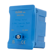SCOLMORE BLUE 100A SINGLE POLE CONNECTOR BLOCK