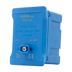 SCOLMORE BLUE 100A SINGLE POLE CONNECTOR BLOCK