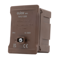 SCOLMORE BROWN 100A SINGLE POLE CONNECTOR BLOCK