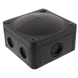 WISKA COMBI 407 IP66 BLACK JUNCTION BOX