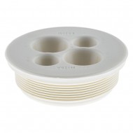 WISKA 32MM WHITE TAILS FLAME-RETARDANT CABLE ENTRY MEMBRANE GROMMET
