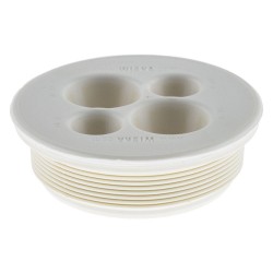 WISKA 32MM WHITE TAILS FLAME-RETARDANT CABLE ENTRY MEMBRANE GROMMET