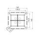 WISKA COMBI 1210 IP66 GREY JUNCTION BOX