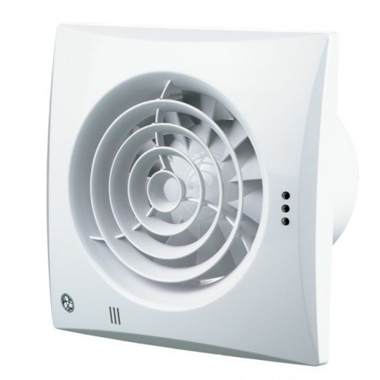 BLAUBERG 4 INCH (100MM) IP45 FAN C/W HUMIDITY/TIMER