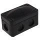 WISKA COMBI 206 IP66 BLACK JUNCTION BOX