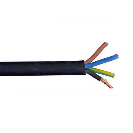 4MM 4 CORE HO7 RUBBER -20+85 DEG CENTIGRADE (PER METRE)