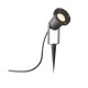 SAXBY OPAZ MV SPIKE FITTING IP65 7W GU10 BLACK (LAMP EXTRA)