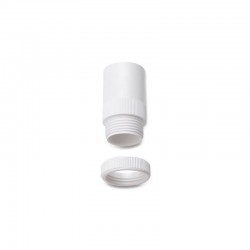 20MM ADAPTOR - MALE THREAD WITH LOCKRING WHITE