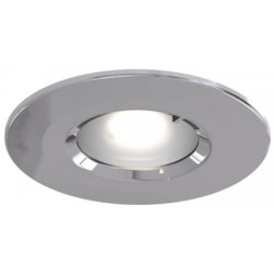 ANSELL EDGE 50W MAX GU10 IP65 POLISHED CHROME DOWNLIGHT (LAMP EXTRA)