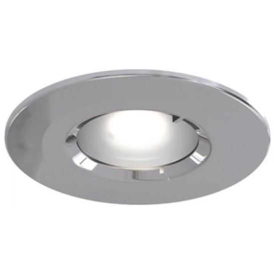 ANSELL EDGE 50W MAX GU10 IP65 POLISHED CHROME DOWNLIGHT (LAMP EXTRA)