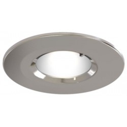 ANSELL EDGE 50W MAX GU10 IP65 SATIN CHROME DOWNLIGHT (LAMP EXTRA)