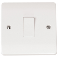 CLICK MODE 10AX 1 GANG 2 WAY PLATE SWITCH