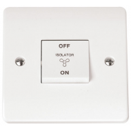 CLICK MODE 10A 3 POLE FAN ISOLATOR SWITCH