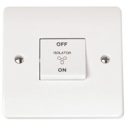 CLICK MODE 10A 3 POLE FAN ISOLATOR SWITCH