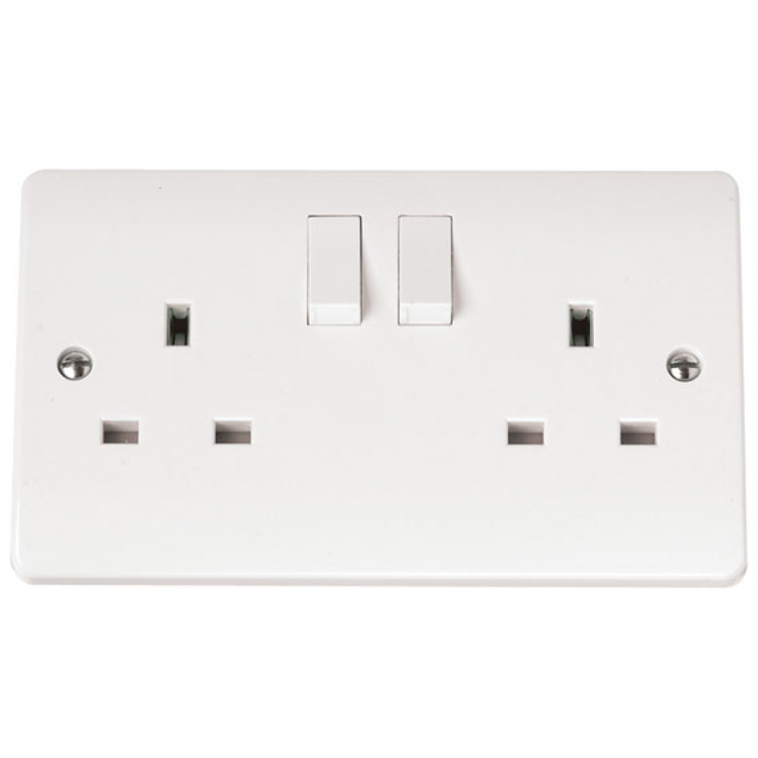 CLICK MODE 13A 2 GANG DP SWITCH SOCKET