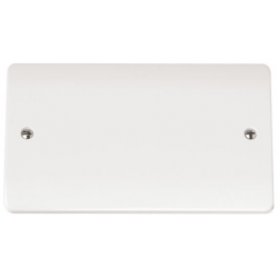 CLICK MODE 2 GANG BLANK PLATE