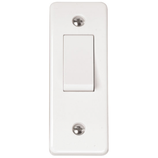 CLICK MODE 10AX 1 GANG 2 WAY ARCHITRAVE SWITCH